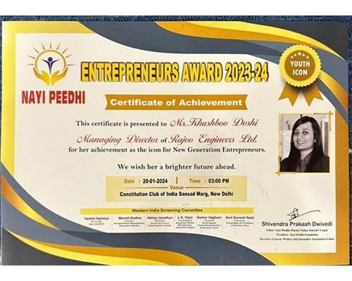Nayee Pidhi Entreneure award -2024