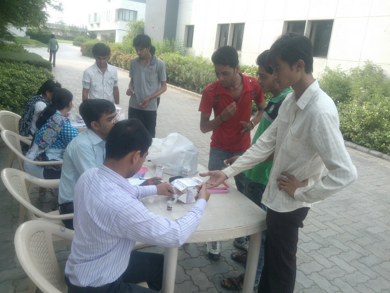 Rajoo CSR - Diabetes Screening Camp