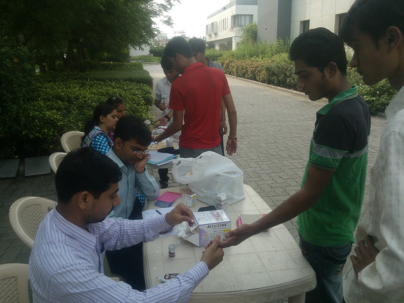 Rajoo CSR - Diabetes Screening Camp